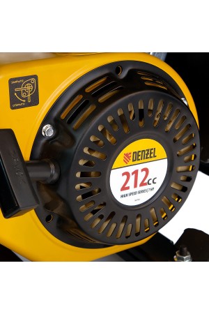 Генератор инверторный GT-2500iF, 2.5 кВт, 230 В, бак 5 л, открытый корпус, ручной старт Denzel