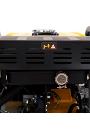 Генератор инверторный GT-2500iF, 2.5 кВт, 230 В, бак 5 л, открытый корпус, ручной старт Denzel