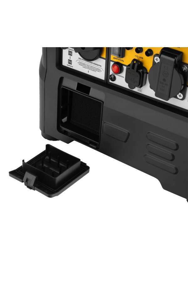 Генератор инверторный GS-1100iF, 1,1 кВт, 230 В, ручной старт DENZEL