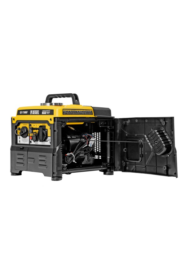 Генератор инверторный GS-1100iF, 1,1 кВт, 230 В, ручной старт DENZEL
