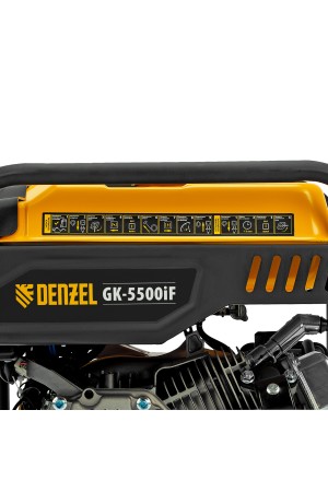 Генератор инверторный GK-5500iF, 5,5 кВт, 230 В, ручной старт DENZEL