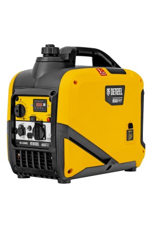 Генератор инверторный GS-2200iS, 2,2 кВт, 230 В, закрытый корпус, ручной старт DENZEL