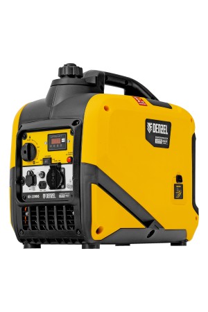 Генератор инверторный GS-2200iS, 2,2 кВт, 230 В, закрытый корпус, ручной старт DENZEL