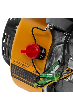 Двигатель бензиновый RX-17K, 7 л.с., 212 см3, горизонтальный вал шпонка 19 мм Denzel