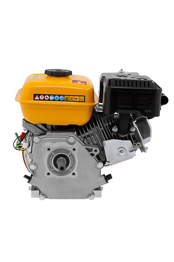 Двигатель бензиновый RX-17K, 7 л.с., 212 см3, горизонтальный вал шпонка 19 мм Denzel