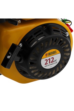 Двигатель бензиновый RX-17S, 7 л.с., 212 см3, горизонтальный вал шлиц 25 мм Denzel