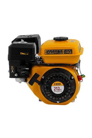 Двигатель бензиновый RX-17S, 7 л.с., 212 см3, горизонтальный вал шлиц 25 мм Denzel