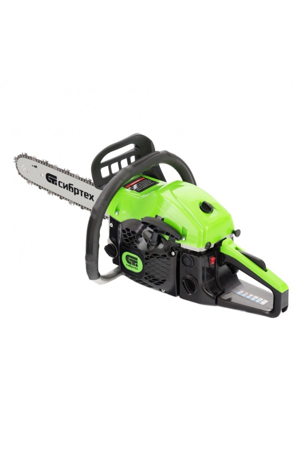 Пила цепная бензиновая ПЦБ-4540, шина 40 см, 45 см3, 2.9 л.с, шаг 0.325, паз 1.5 мм, 64 звена Сибртех