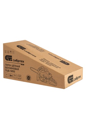 Пила цепная бензиновая ПЦБ-5850, шина 50 см, 58 см3, 4.0 л.с, шаг 0.325, паз 1.5 мм, 76 звеньев Сибртех