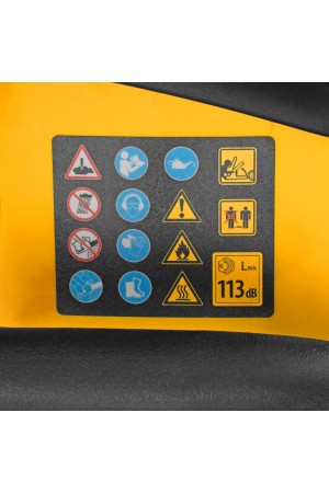 Пила цепная бензиновая DS-5218, шина 45 см, 52 см3, 3 л.с, шаг 0,325, паз 1,5 мм, 72 звена Denzel