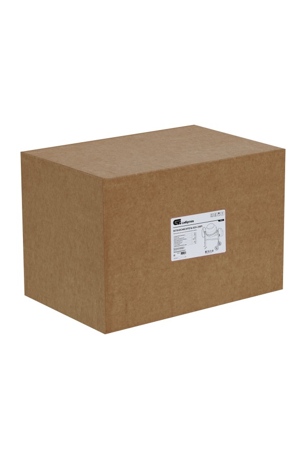 Бетоносмеситель БСН-200П, мощность 800 Вт, полиамидный венец Сибртех