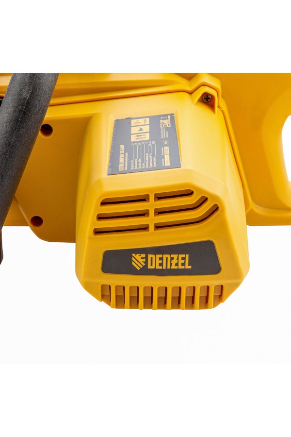 Пила цепная электрическая EDS-2000P, 2 кВт,поперечная, шина 40 см, шаг 3/8, паз 1.3 мм, 57 звеньев Denzel