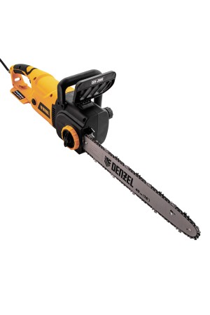 Пила цепная электрическая EDS-2000, 2 кВт,продольная, шина 40 см, шаг 3/8, паз 1.3 мм, 56 звеньев Denzel