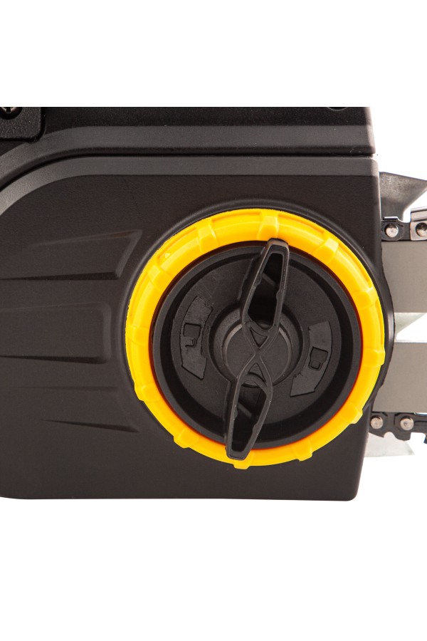 Пила цепная электрическая EDS-2000, 2 кВт,продольная, шина 40 см, шаг 3/8, паз 1.3 мм, 56 звеньев Denzel