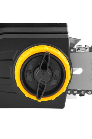 Пила цепная электрическая EDS-2200, 2.2 кВт,продольная, шина 45 см, шаг 3/8, паз 1.3 мм, 62 звена Denzel