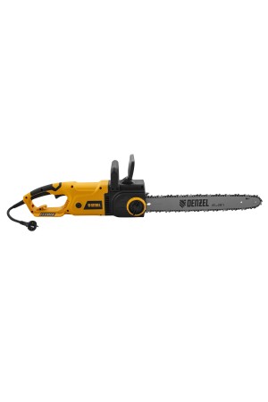 Пила цепная электрическая EDS-2200, 2.2 кВт,продольная, шина 45 см, шаг 3/8, паз 1.3 мм, 62 звена Denzel