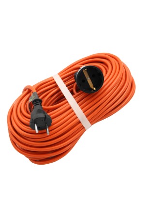 Удлинитель-шнур силовой 30 м, 6А, тип УХз6, ПВС, 1 розетка без заземления Сибртех