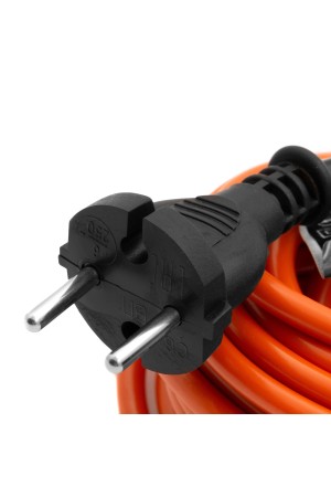 Удлинитель-шнур силовой 30 м, 6А, тип УХз6, ПВС, 1 розетка без заземления Сибртех