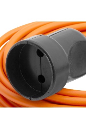 Удлинитель-шнур силовой 10 м, 16А, тип УХ16, ПВС, 1 розетка без заземления Сибртех