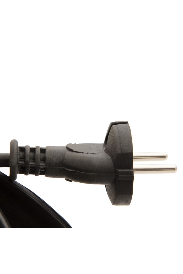 Удлинитель силовой 40 м, 10А, тип УХ10, ПВС, на кабельной катушке, 4 розетки без заземления Сибртех