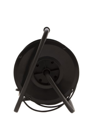 Удлинитель силовой 40 м, 10А, тип УХ10, ПВС, на кабельной катушке, 4 розетки без заземления Сибртех