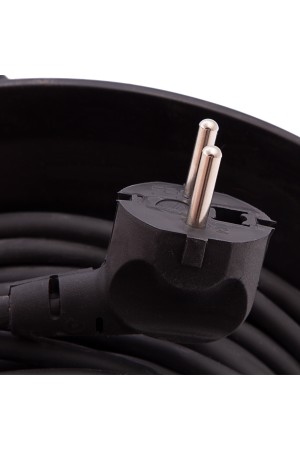 Удлинитель силовой 30 м, 16А, тип УХ10, ПВС, на кабельной катушке, 4 розетки без заземления Сибртех