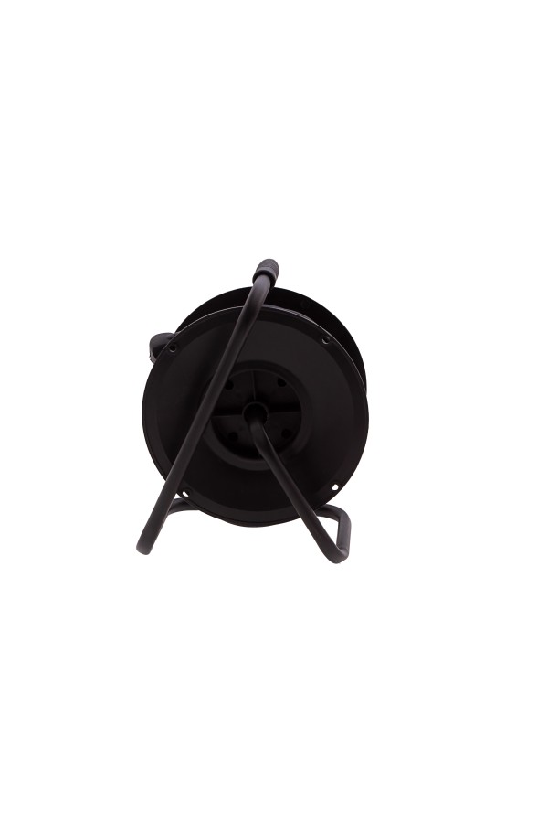 Удлинитель силовой 50 м, 16А, тип УХ10, ПВС, на кабельной катушке, 4 розетки без заземления Сибртех