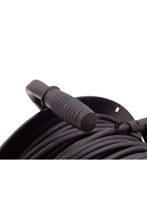 Удлинитель силовой 50 м, 16А, тип УХ10, ПВС, на кабельной катушке, 4 розетки без заземления Сибртех