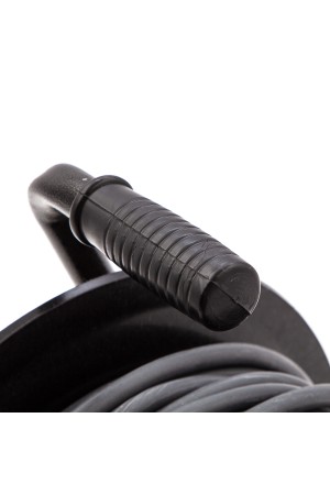 Удлинитель силовой 30 м, 16А, тип УХ10, ПВС, усиленный, на кабельной катушке, 4 розетки без заземления Сибртех