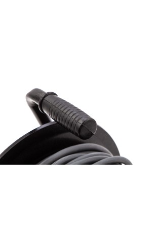 Удлинитель силовой 30 м, 16А, тип УХ10, ПВС, усиленный, на кабельной катушке, 4 розетки без заземления Сибртех