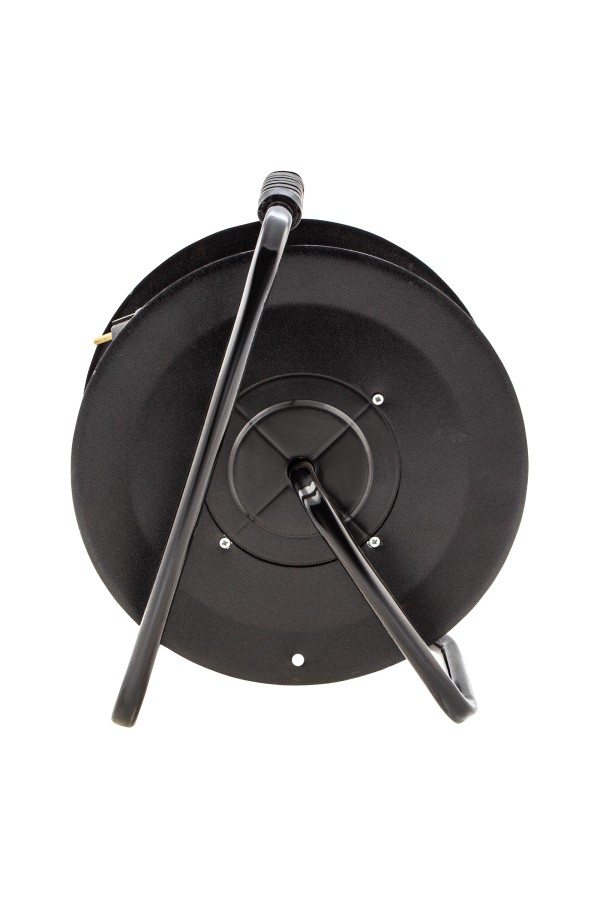 Удлинитель силовой 20 м, 16А, тип УХз16, КГ 3 x 1.5 мм, на стальной катушке, 4 розетки Сибртех