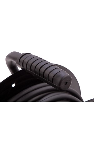 Удлинитель силовой 30 м, 16А, тип УХз16, КГ 3 x 1.5 мм, на стальной катушке, 4 розетки Сибртех