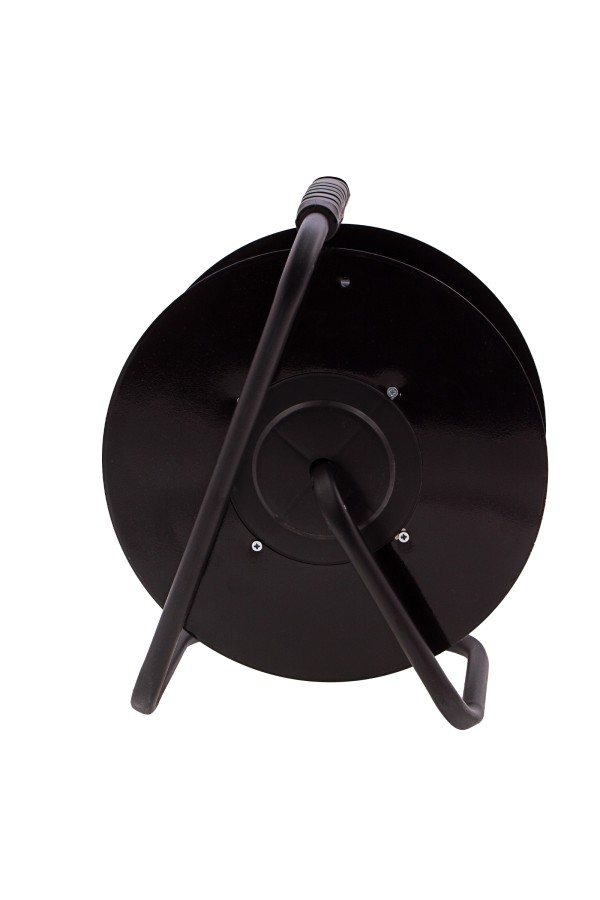 Удлинитель силовой 30 м, 16А, тип УХз16, КГ 3 x 1.5 мм, на стальной катушке, 4 розетки Сибртех