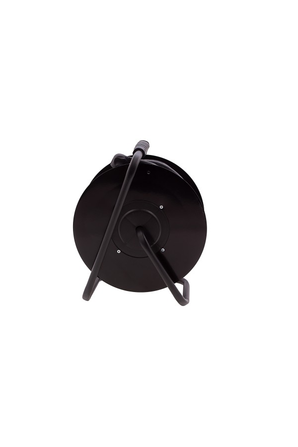 Удлинитель силовой 50 м, 16А, тип УХз16, КГ 3 x 1.5 мм, на стальной катушке, 4 розетки Сибртех