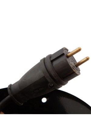 Удлинитель силовой 30 м, 16А, тип УХз16,  КГ 3 x 2.5 мм, на стальной катушке, 4 розетки Сибртех