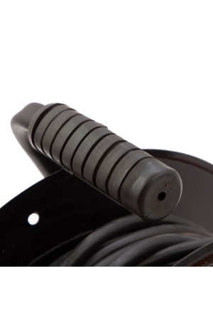 Удлинитель силовой 30 м, 16А, тип УХз16,  КГ 3 x 2.5 мм, на стальной катушке, 4 розетки Сибртех