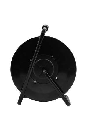 Удлинитель силовой 50 м, 16А, тип УХз16, КГ 3 x 2.5 мм, на стальной катушке, 4 розетки Сибртех