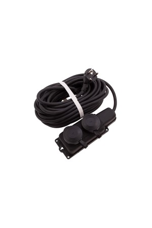 Удлинитель силовой 10 м, 16А, тип УХз16, КГ 3 x 1.5 мм, 2 розетки, Россия Сибртех