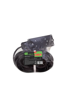 Удлинитель силовой 10 м, 16А, тип УХз16, КГ 3 x 1.5 мм, 2 розетки, Россия Сибртех