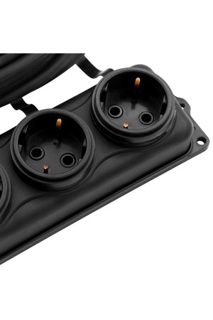 Удлинитель силовой 10 м, 16 А, тип УХз16, 3 x 1.5 мм, Россия Сибртех