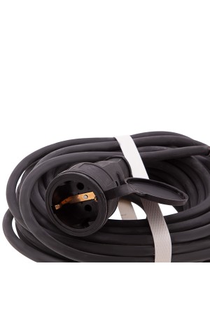 Удлинитель силовой 10 м, 16 А, тип УХз16, КГ 3 x 1.5 мм, 1 розетка, Россия Сибртех