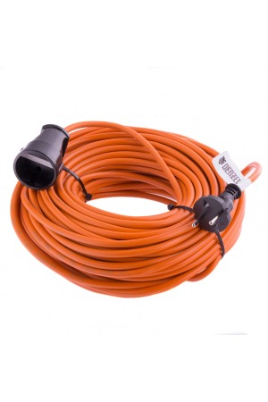 Удлинитель-шнур силовой, 15 м, 1 розетка, 10 A, серия УХ10 Denzel