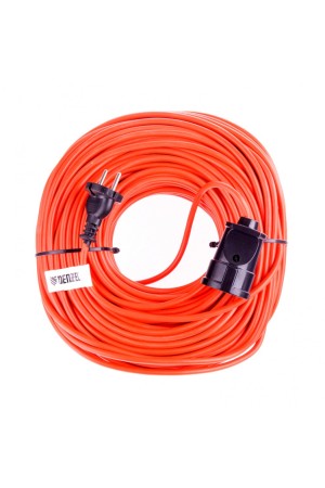 Удлинитель-шнур силовой, 50 м, 1 розетка, 10 A, серия УХ10 Denzel