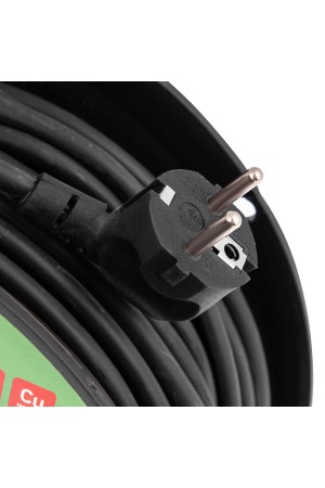 Удлинитель силовой на кабельной катушке, ПВС, 50 м, 4 розетки с крышкой, IP44, 16А, УХз16, Россия Сибртех