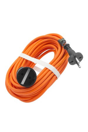Удлинитель-шнур силовой 10 м, 10A, тип УХ10, 1 розетка, Россия Сибртех