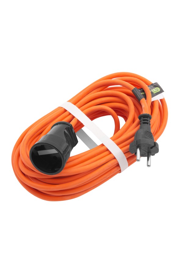 Удлинитель-шнур силовой 15 м, 10A, тип УХ10, 1 розетка, Сибртех