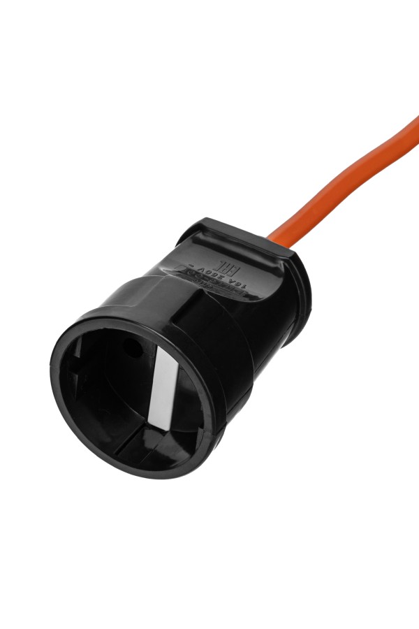 Удлинитель-шнур силовой 30 м, 10A, тип УХ10, 1 розетка, Сибртех