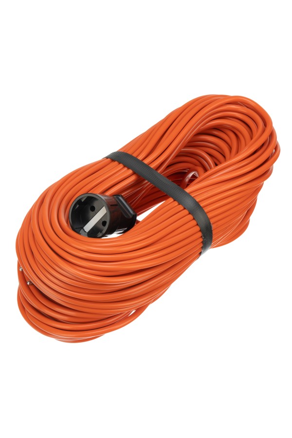 Удлинитель-шнур силовой 50 м, 10A, тип УХ10, 1 розетка, Сибртех