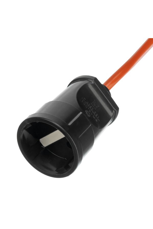 Удлинитель-шнур силовой 50 м, 10A, тип УХ10, 1 розетка, Сибртех