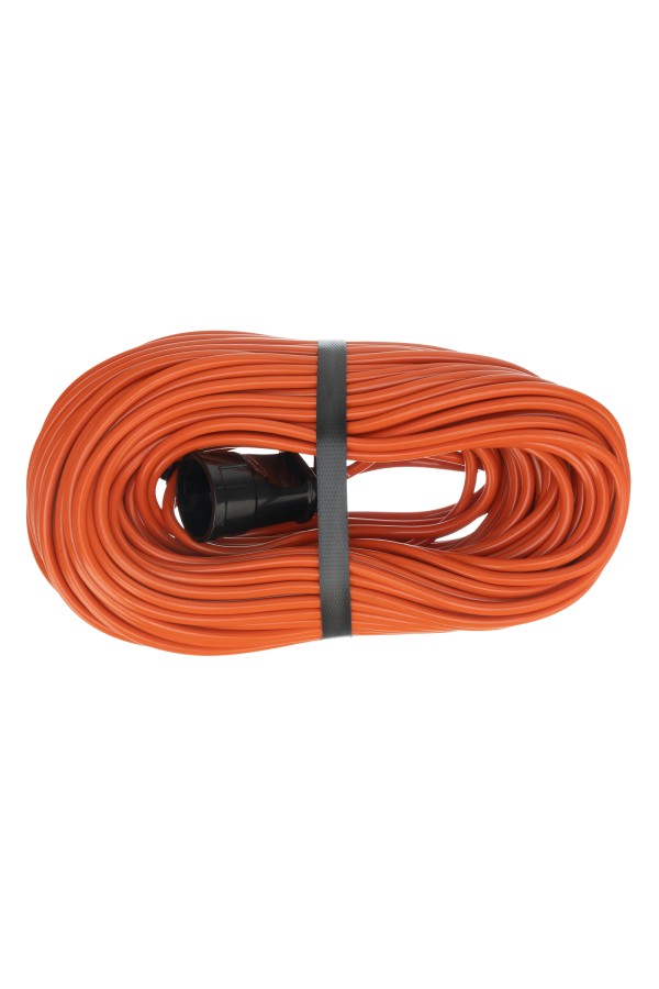 Удлинитель-шнур силовой 50 м, 10A, тип УХ10, 1 розетка, Сибртех